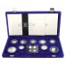 Royal Mint 2000 UK Millenium Silver Proof Coin Collection with Maundy Money (13 Coins)