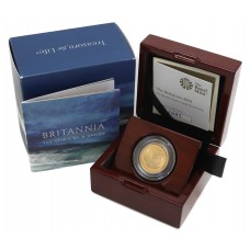 Royal Mint 2018 UK Britannia Quarter Ounce Gold Proof £25 Coin