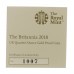 Royal Mint 2018 UK Britannia Quarter Ounce Gold Proof £25 Coin