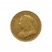 1893 Victoria Gold Half Sovereign Coin