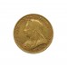 1893 Victoria Gold Half Sovereign Coin