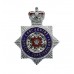 Lancashire Special Constabulary Enamelled Lapel Badge - Queen's Crown