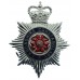 Lancashire Constabulary Enamelled Helmet Plate - Queen's Crown