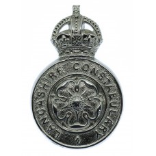 Lancashire Constabulary Cap Badge - King's Crown