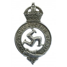 Isle of Man Constabulary Cap Badge - King's Crown