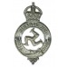 Isle of Man Constabulary Cap Badge - King's Crown