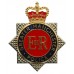 Greater Manchester Police Enamelled Star Cap Badge - Queen's Crown