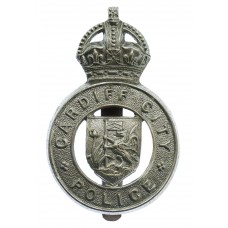 Cardiff City Police Cap Badge - King's Crown