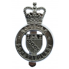 Norfolk Constabulary Cap Badge - Queen's Crown