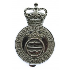 Cambridgeshire Constabulary Cap Badge - Queen's Crown