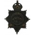 Huntingdon County Police (Huntingdonshire County Constabulary) Helmet Plate - King's Crown