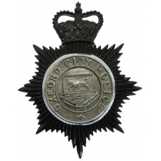Oxford City Police Helmet Plate - Queen's Crown