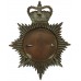 Oxford City Police Helmet Plate - Queen's Crown