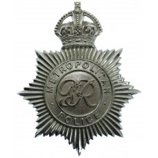 George VI Metropolitan Police Inspectors Ceremonial Helmet Plate