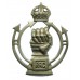 Royal Armoured Corps (R.A.C.) Cap Badge - King's Crown