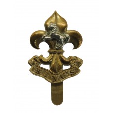 The King's Regiment Bi-Metal Beret Badge
