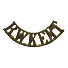 Royal West Kent Regiment (R.W.KENT) Shoulder Title