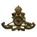 Royal Artillery (Revolving Wheel) Cap Badge - King's Crown