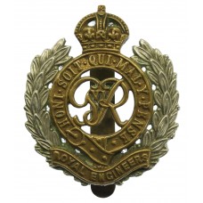 George VI Royal Engineers Bi-Metal Cap Badge