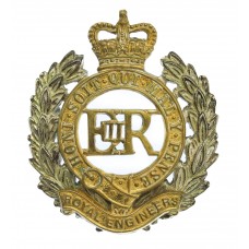 EIIR Royal Engineers Officer's Dress Cap Badge