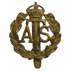 Auxiliary Territorial Service (A.T.S.) Cap Badge - King's Crown