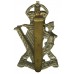 Royal Ulster Rifles (R.U.R.) Cap Badge - King's Crown