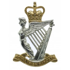 Royal Irish Rangers Anodised (Staybrite) Cap Badge