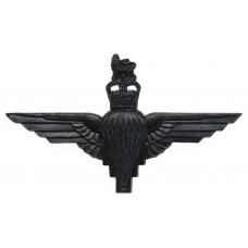 Parachute Regiment Black Cap Badge - Queen's Crown