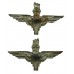 Pair of Parachute Regiment Collar Badges - Queen's Crown