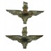 Pair of Parachute Regiment Collar Badges - Queen's Crown