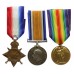 WW1 1914-15 Star Medal Trio - H.E. Le Mesurier, A.M.2., Royal Naval Air Service
