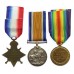 WW1 1914-15 Star Medal Trio - H.E. Le Mesurier, A.M.2., Royal Naval Air Service