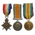 WW1 1914-15 Star, British War Medal, Victory Medal and Memorial Plaque - Gnr. A. Lindsay, Royal Field Artillery - K.I.A. 20/5/18