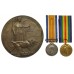 WW1 British War Medal, Victory Medal and Memorial Plaque - Lieutenant H.L. Devlin, 9th Sqdn. Royal Flying Corps - K.I.A. 19/9/17