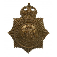 South African Police Cap Badge - King's Crown (c. 1913-1926)