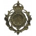 British Colonial Police Helmet Plate - King's Crown