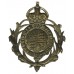 British Colonial Police Helmet Plate - King's Crown