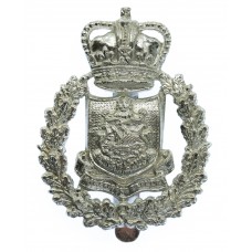 Bermuda Prison Service Anodised (Staybrite) Cap Badge - Queen's Crown