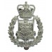 Bermuda Prison Service Anodised (Staybrite) Cap Badge - Queen's Crown