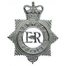 Bermuda Police Star Cap Badge - Queen's Crown