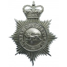 Surrey Constabulary Helmet Plate - Queen's Crown