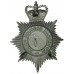 Rotherham Borough Police Helmet Plate - Queen's Crown (Missing one lug)