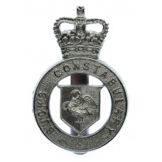 Buckinghamshire Constabulary Cap Badge - Queen's Crown