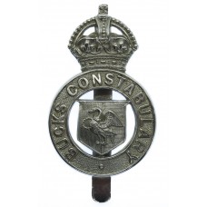 Buckinghamshire Constabulary Cap Badge - King's Crown