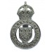 Derbyshire Constabulary Cap Badge - King's Crown (Repaired Slider)