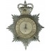 Derbyshire Constabulary Helmet Plate - Queen's Crown 