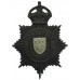 Derbyshire Constabulary Night Helmet Plate - King's Crown 