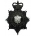 East Riding of Yorkshire Constabulary Night Helmet Plate - Queen's Crown
