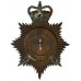 East Riding of Yorkshire Constabulary Night Helmet Plate - Queen's Crown