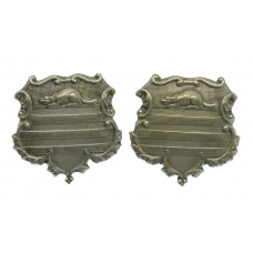 Pair of Beverley Borough Police Collar Badges